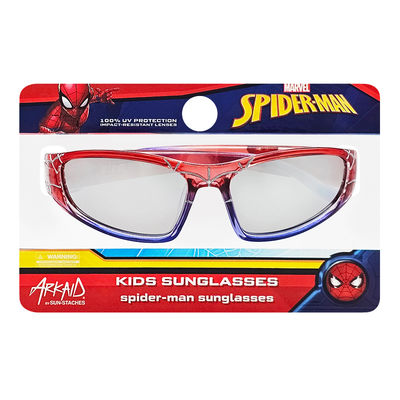 3 Pack Officially Licensed Kids Arkaid Spiderman Red and Blue w/ Silver Webs